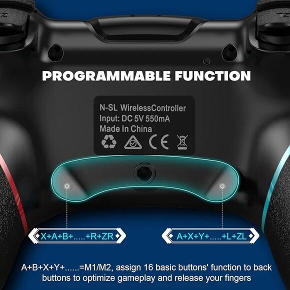 Switch Controller, Wireless Pro Controller for Switch 2/Switch/Switch... - Picture 3 of 8